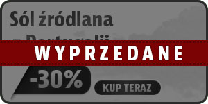 Sól źródlana z Portugalii PROMOCJA -30%